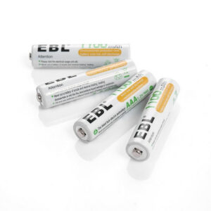 EBL 4 x AAA 1100mAh NI-MH